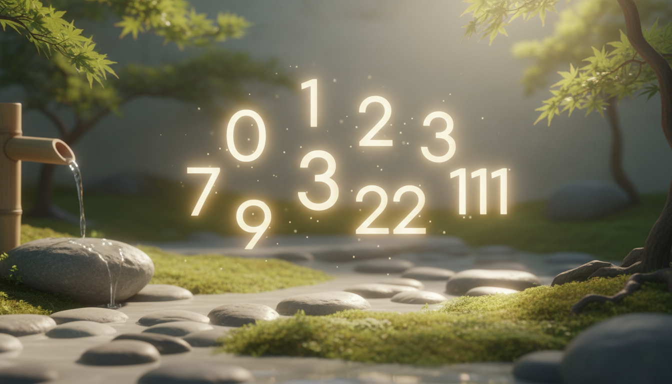 エンジェルナンバー一覧表｜数字別の簡潔解説（初心者向け早見）