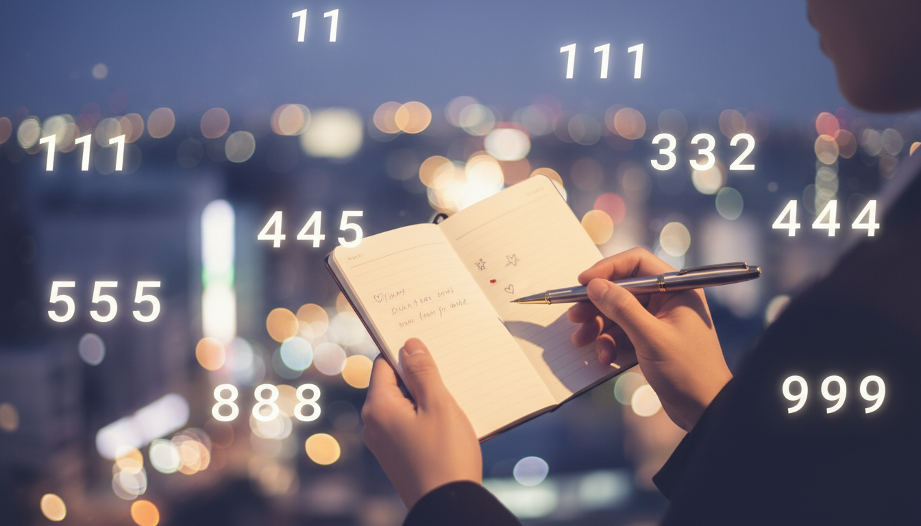 恋愛でよく話題になる「エンジェルナンバー」まとめ｜意味の見方と活かし方