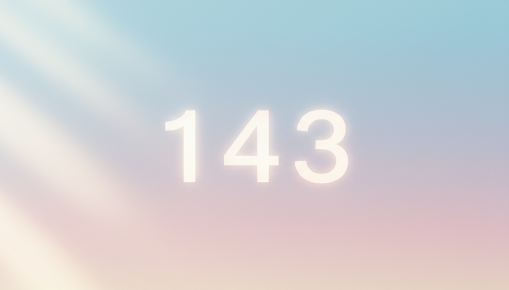 エンジェルナンバー143とは？意味と読み方（143の数字ごとの解釈と活かし方）