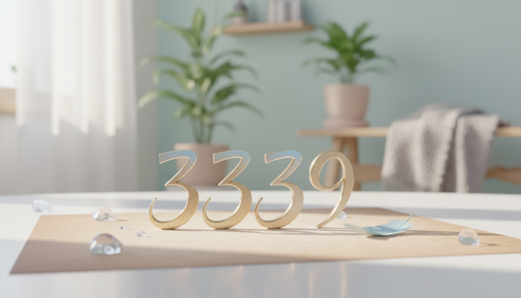 エンジェルナンバー3339の意味とは？見たときの受け取り方をやさしく整理