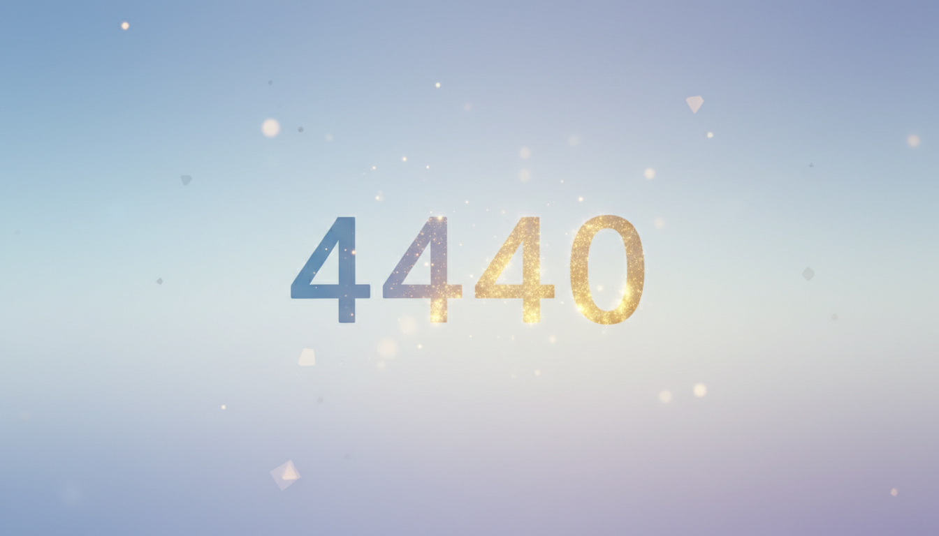 エンジェルナンバー4440の意味と読み方｜見たときにできる“スタート”の整え方