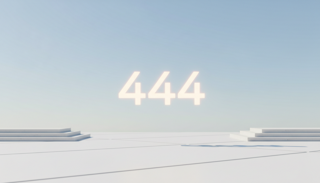 エンジェルナンバー444の意味｜「報われるサイン？」と感じたときの受け取り方