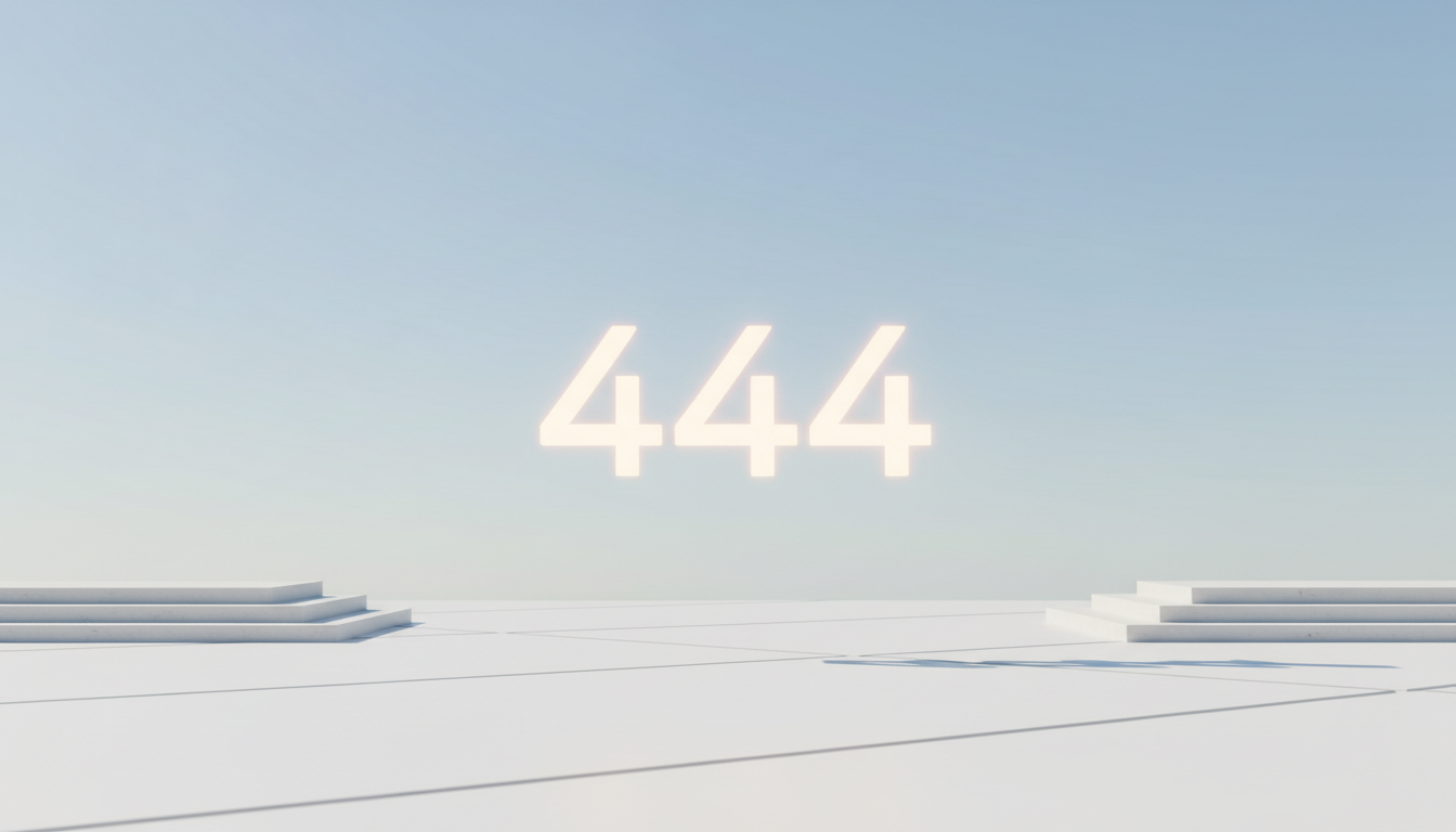 エンジェルナンバー444の意味｜「報われるサイン？」と感じたときの受け取り方