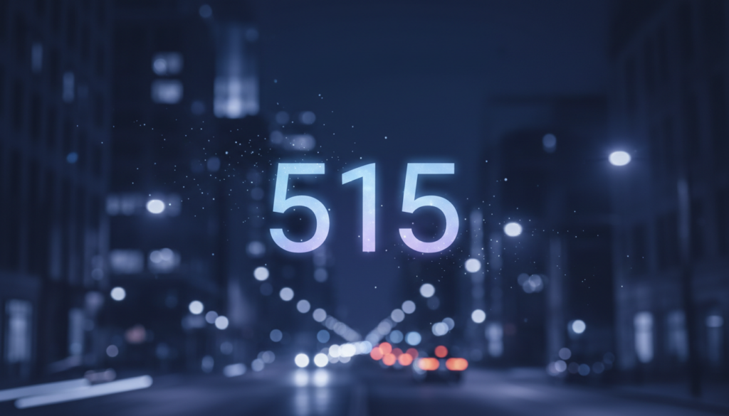 エンジェルナンバー515の意味と受け取り方｜「変化の始まり」をやさしく現実に落とすヒント