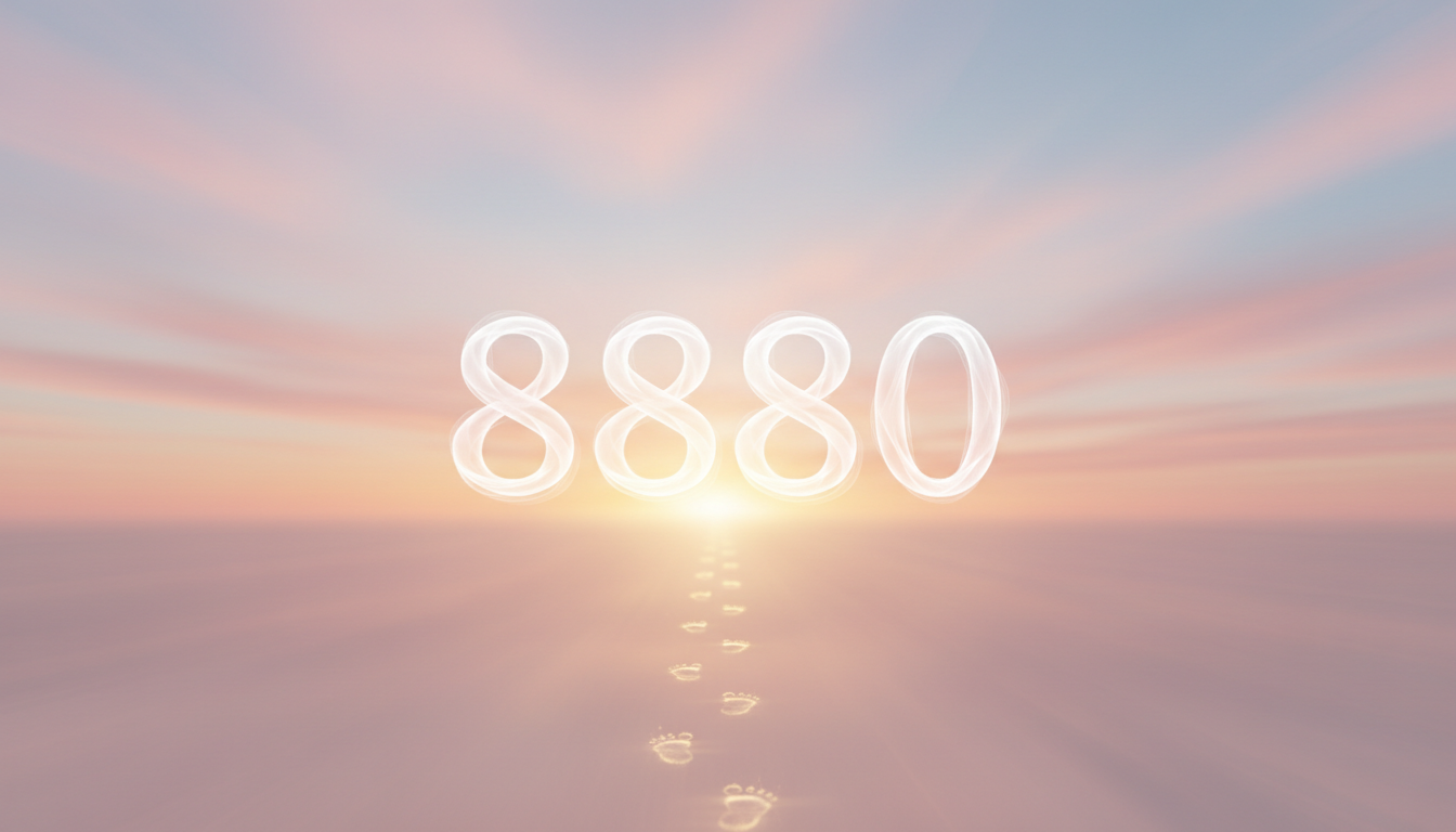 エンジェルナンバー8880の意味と読み方｜「スタートの追い風」を受け取るヒント