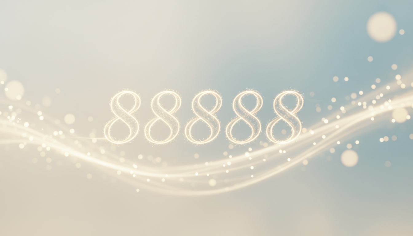 エンジェルナンバー88888の意味｜豊かさや変化のサインとしての読み解き方