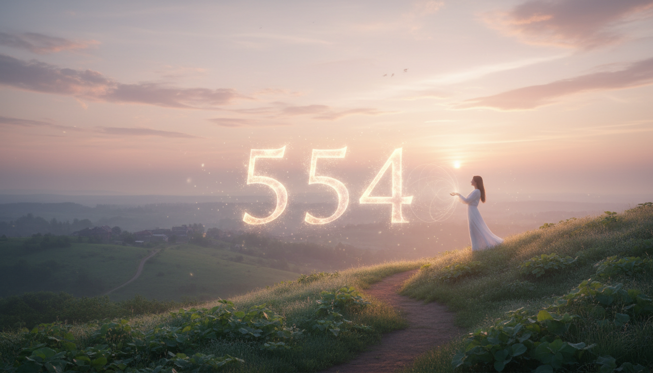 エンジェルナンバー「554」ライトワーカー向け解説｜変化のサインを“行動”にゆっくりつなぐ方法
