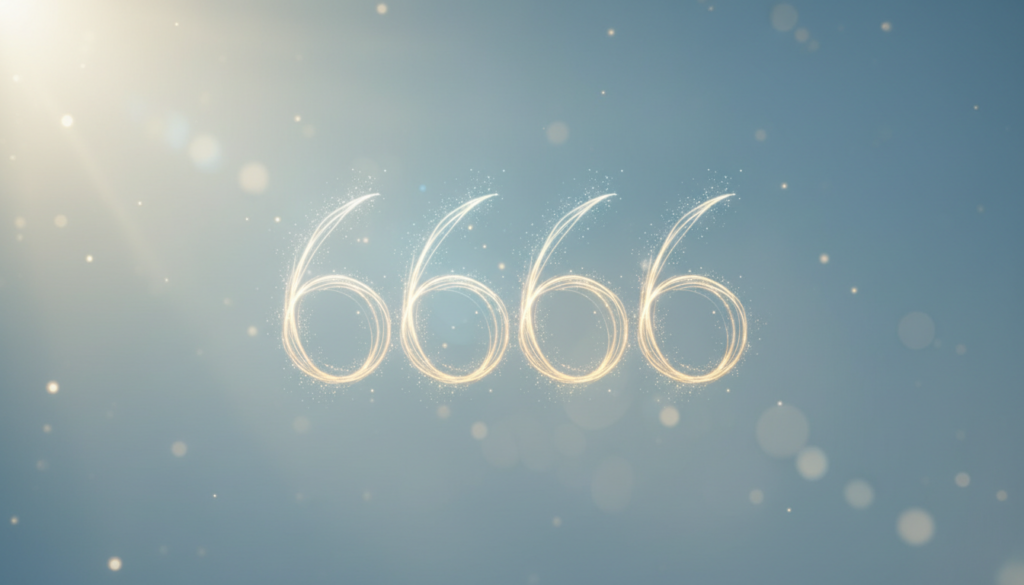 エンジェルナンバー「6666」と「もうすぐ」の意味——見たときにできる整理と行動