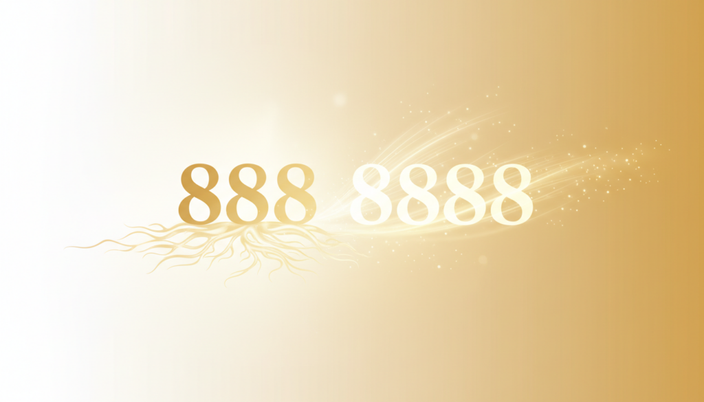 エンジェルナンバー「8888」と「888」の違いは？意味をやさしく比較して受け取り方まで
