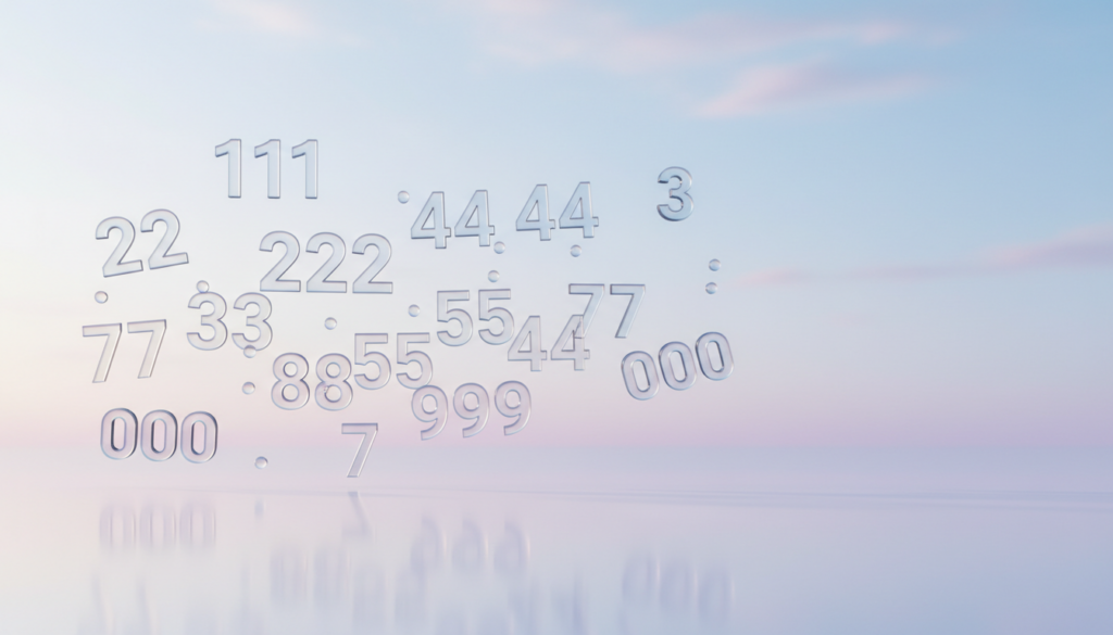 エンジェルナンバー「ランキング」入門｜よく見られる数字の意味と読み解き方