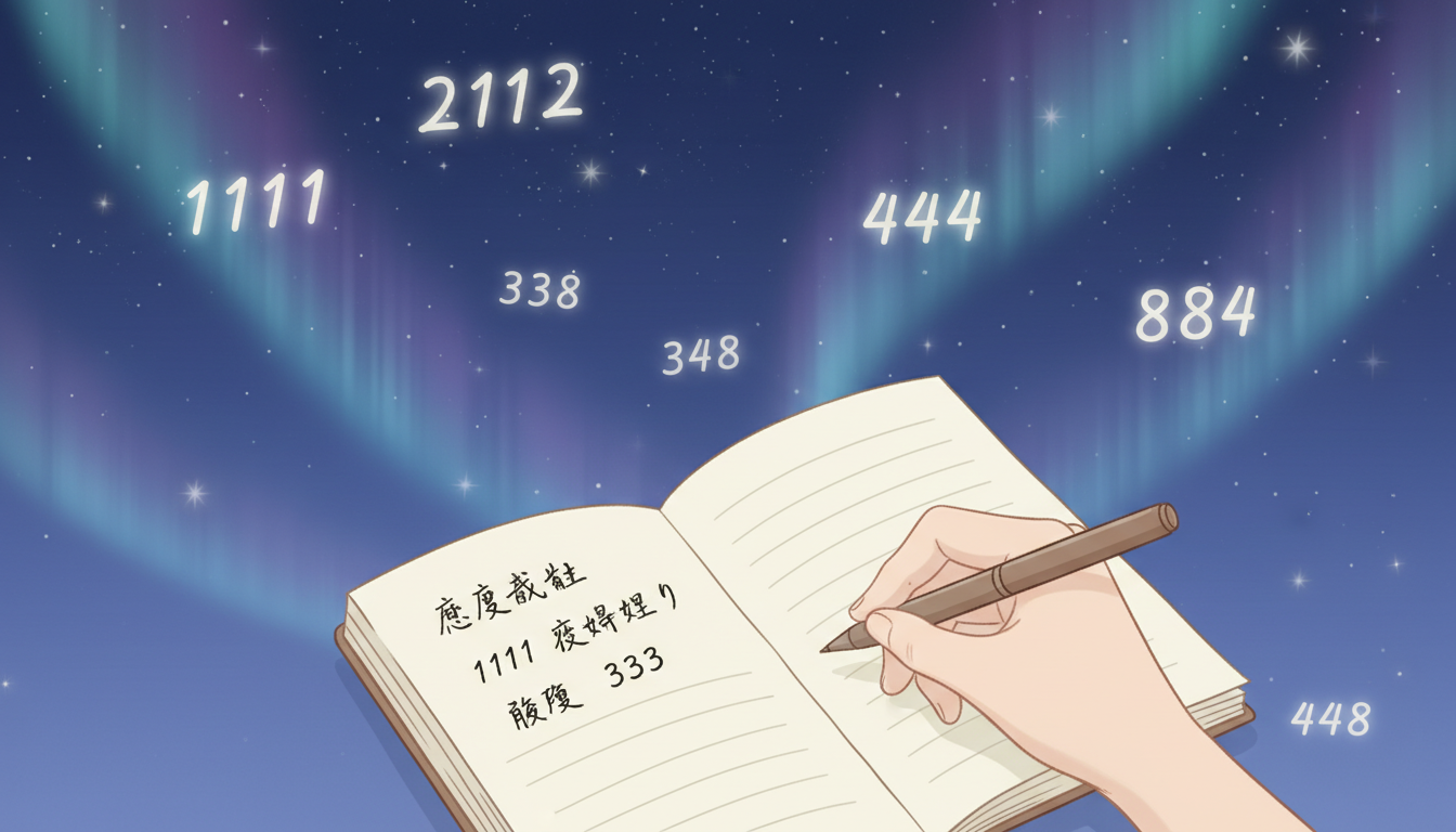 エンジェルナンバー「恋愛成就」のサインは？片思い・復縁・成就までの読み方と行動