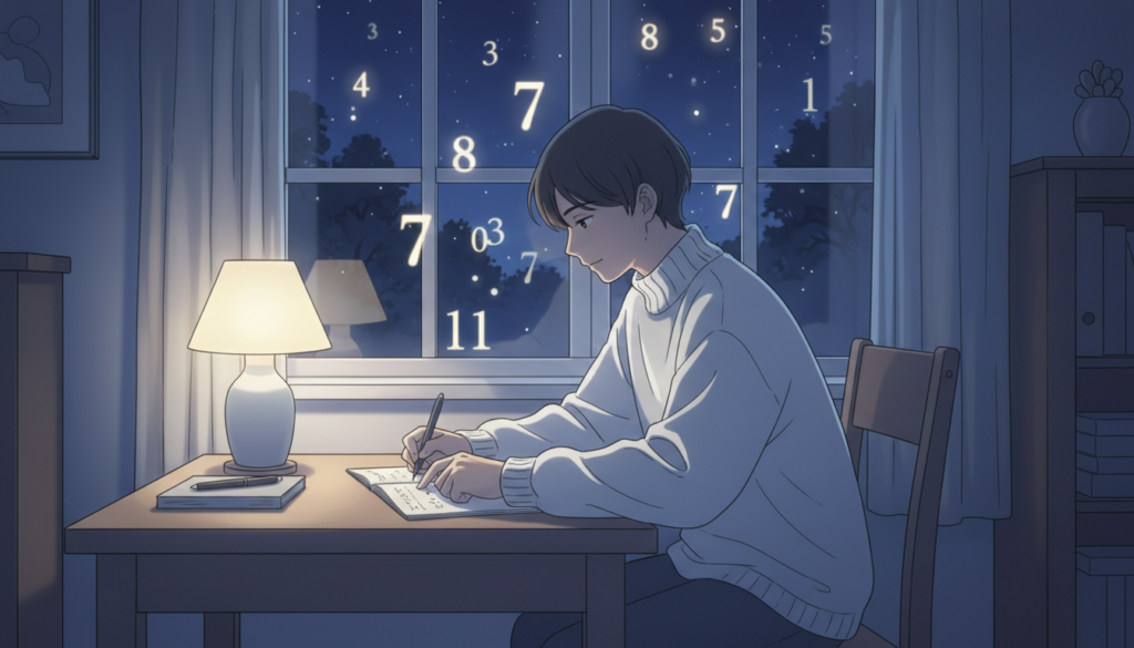 エンジェルナンバーが「ネガティブ」に感じるときの意味と向き合い方｜不安を整理する手順