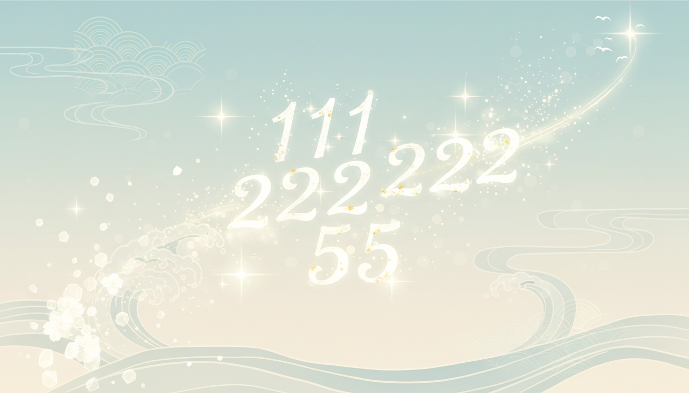 エンジェルナンバーが「変化」を知らせるとき：意味の読み取り方と、今できる準備