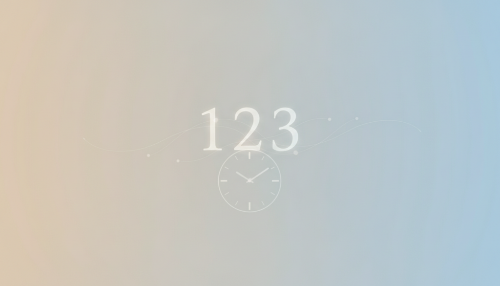 エンジェルナンバーの「連番」（123など）の意味と読み方｜数字の順番で見るヒント