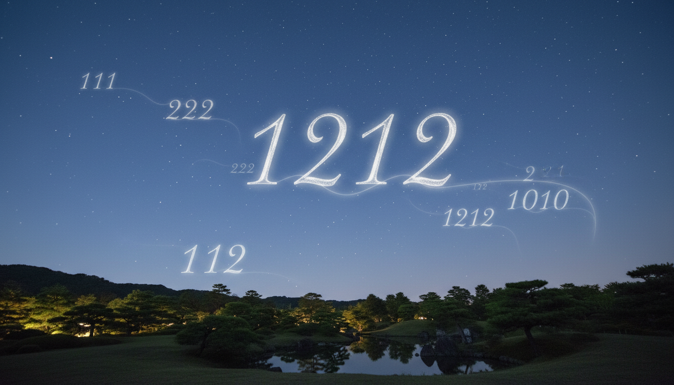 エンジェルナンバーの種類と見分け方｜よく見る番号別の目安と“自分に合う”読み方