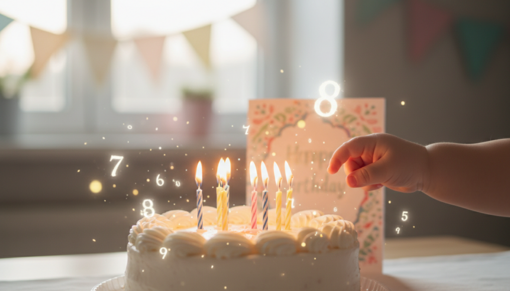 子供の誕生日に見るエンジェルナンバーの意味｜安心して読むための場面別ガイド
