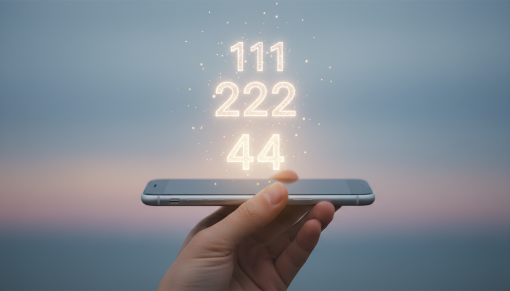 電話番号に出る「エンジェルナンバー」の見方｜番号の見つけ方・解釈のコツをやさしく整理